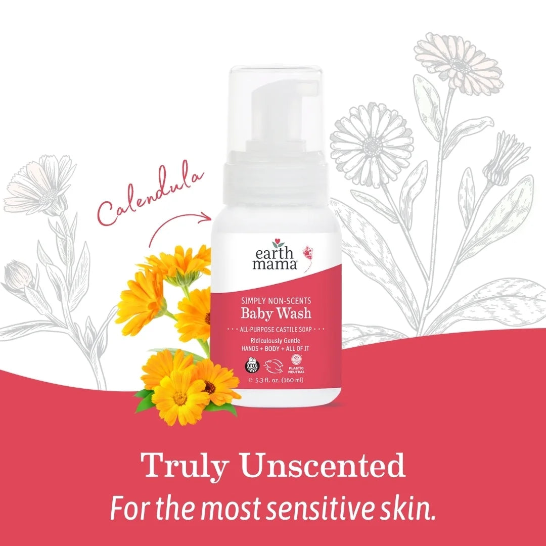 Earth Mama Simply Non-Scents Baby Wash