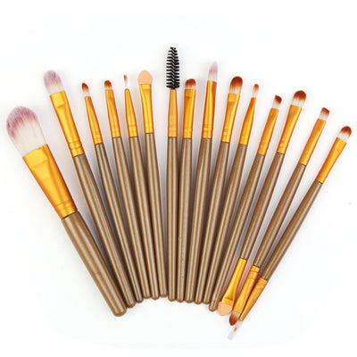 Set of 15 Premium Makeup Brushes for Flawless Application