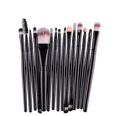 Set of 15 Premium Makeup Brushes for Flawless Application