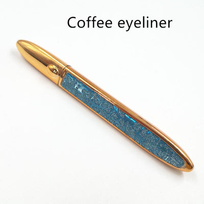 Multicolor Self-Adhesive Eyeliner with False Eyelashes