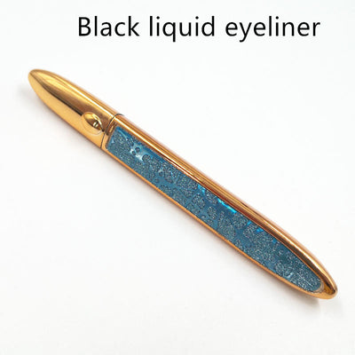 Multicolor Self-Adhesive Eyeliner with False Eyelashes