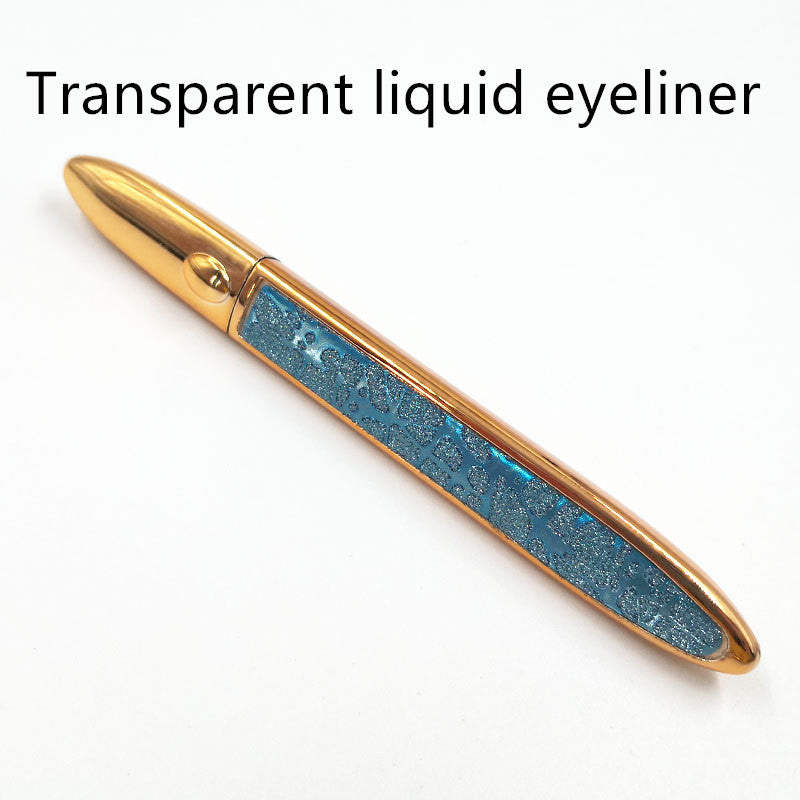 Multicolor Self-Adhesive Eyeliner with False Eyelashes
