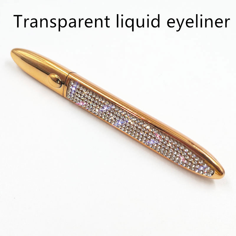 Multicolor Self-Adhesive Eyeliner with False Eyelashes