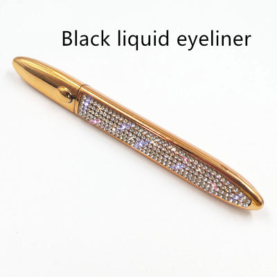 Multicolor Self-Adhesive Eyeliner with False Eyelashes