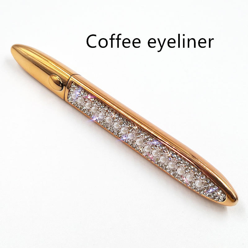 Multicolor Self-Adhesive Eyeliner with False Eyelashes