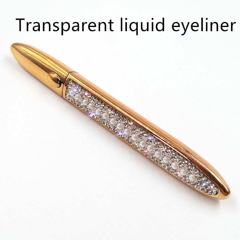 Multicolor Self-Adhesive Eyeliner with False Eyelashes