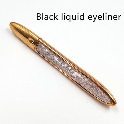 Multicolor Self-Adhesive Eyeliner with False Eyelashes