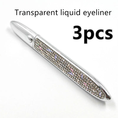 Multicolor Self-Adhesive Eyeliner with False Eyelashes