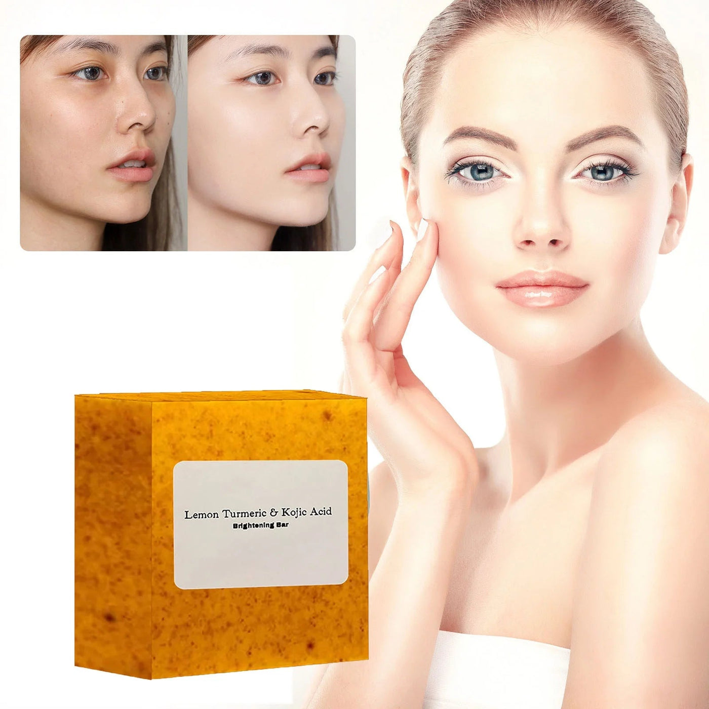 Turmeric Soap Bar for Face & Body
