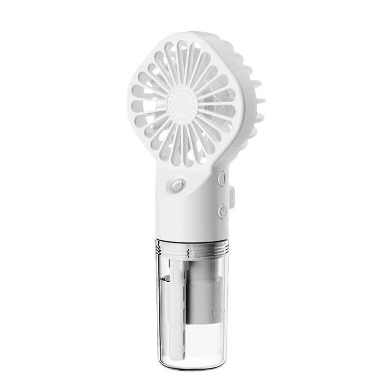 Portable 4-Speed Handheld Misting Fan
