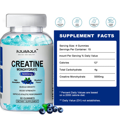 High Strength Creatine Monohydrate Gummies