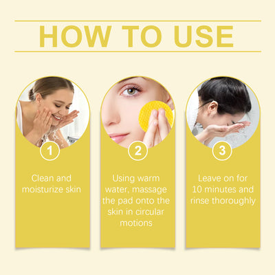 HOYGI Turmeric Acid Cleansing Pads
