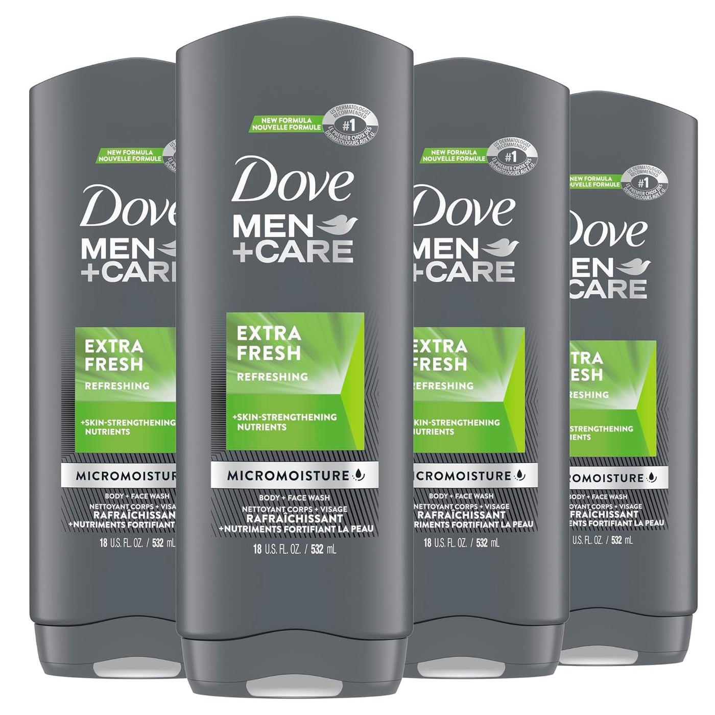 Dove Men+Care Body Wash Extra Fresh