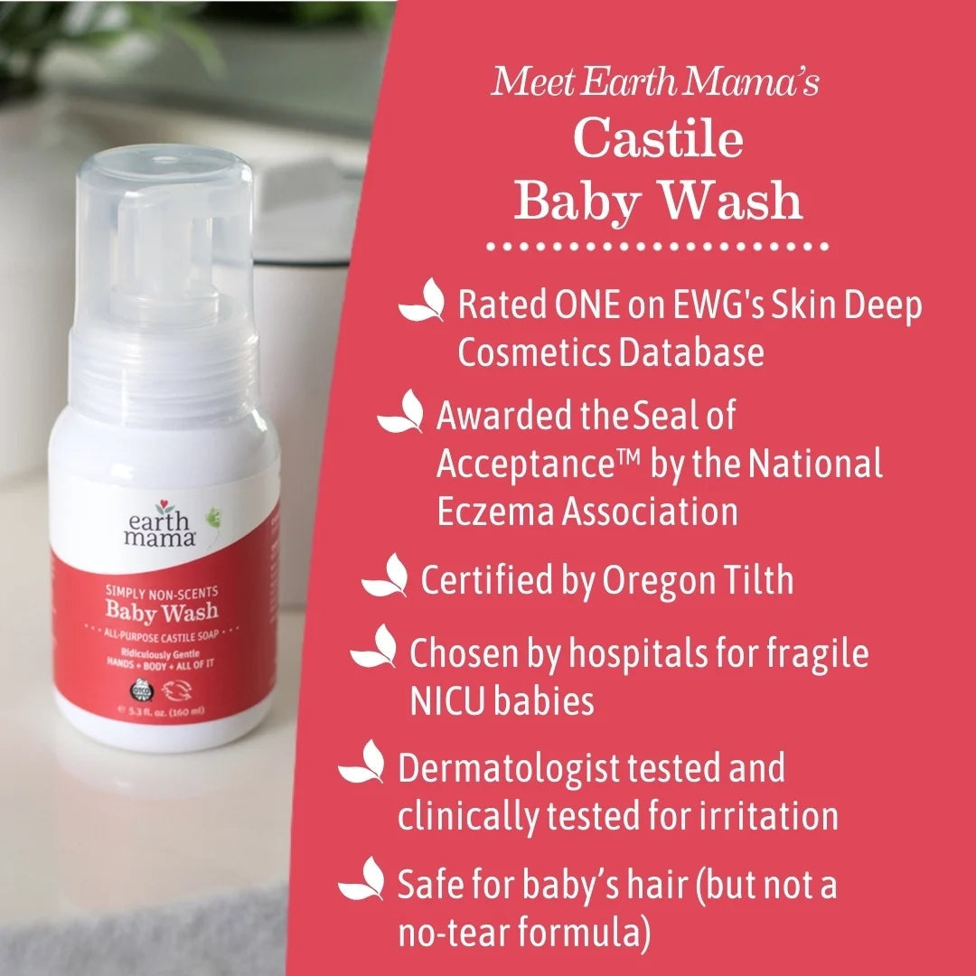 Earth Mama Simply Non-Scents Baby Wash