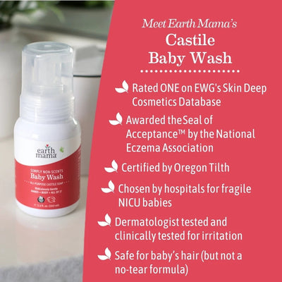 Earth Mama Simply Non-Scents Baby Wash