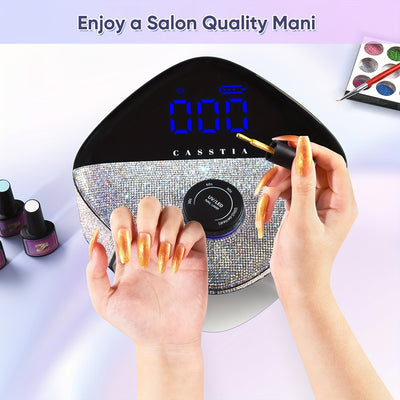 Rechargeable Cordless UV LED Nail Lamp