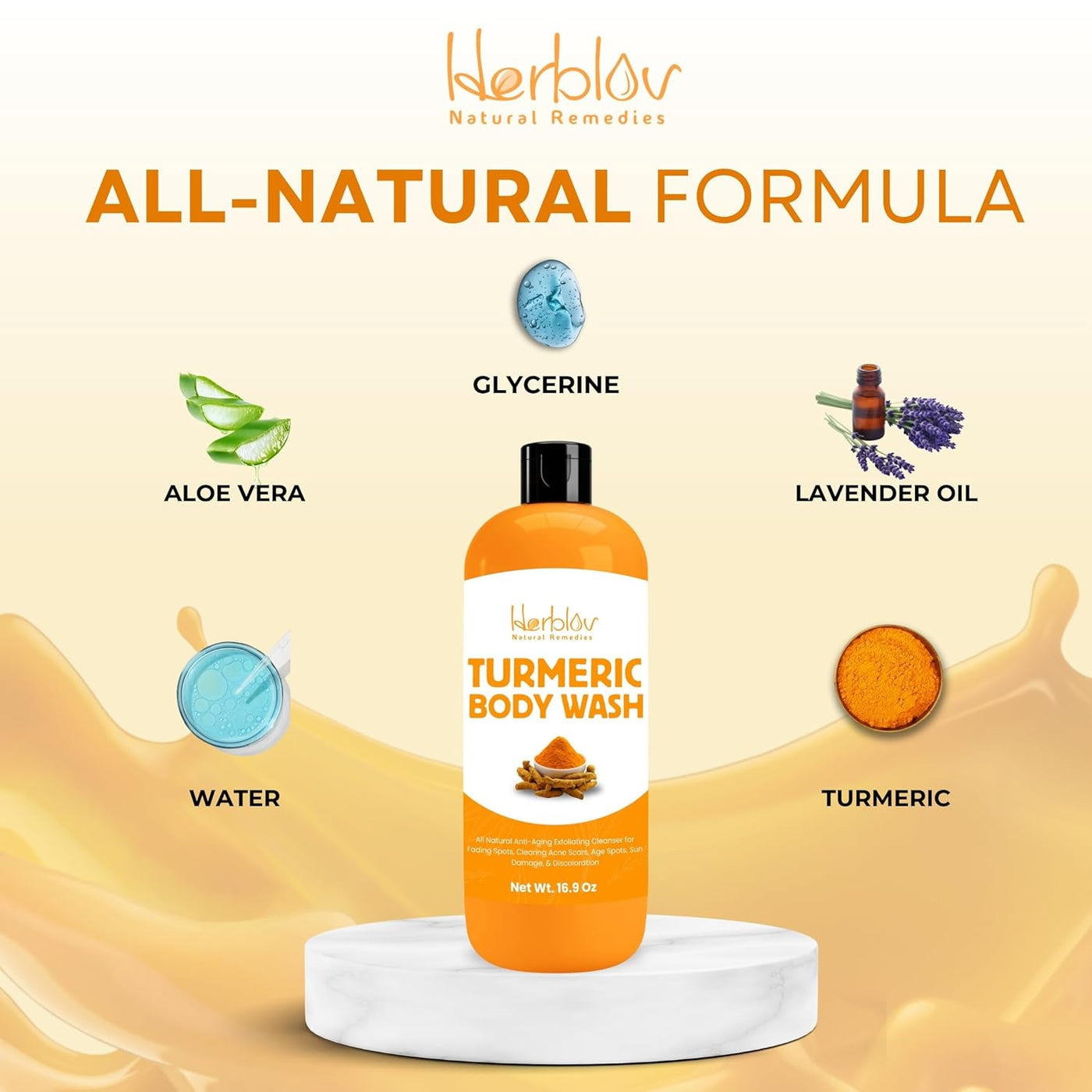 Herblov Turmeric Body Wash