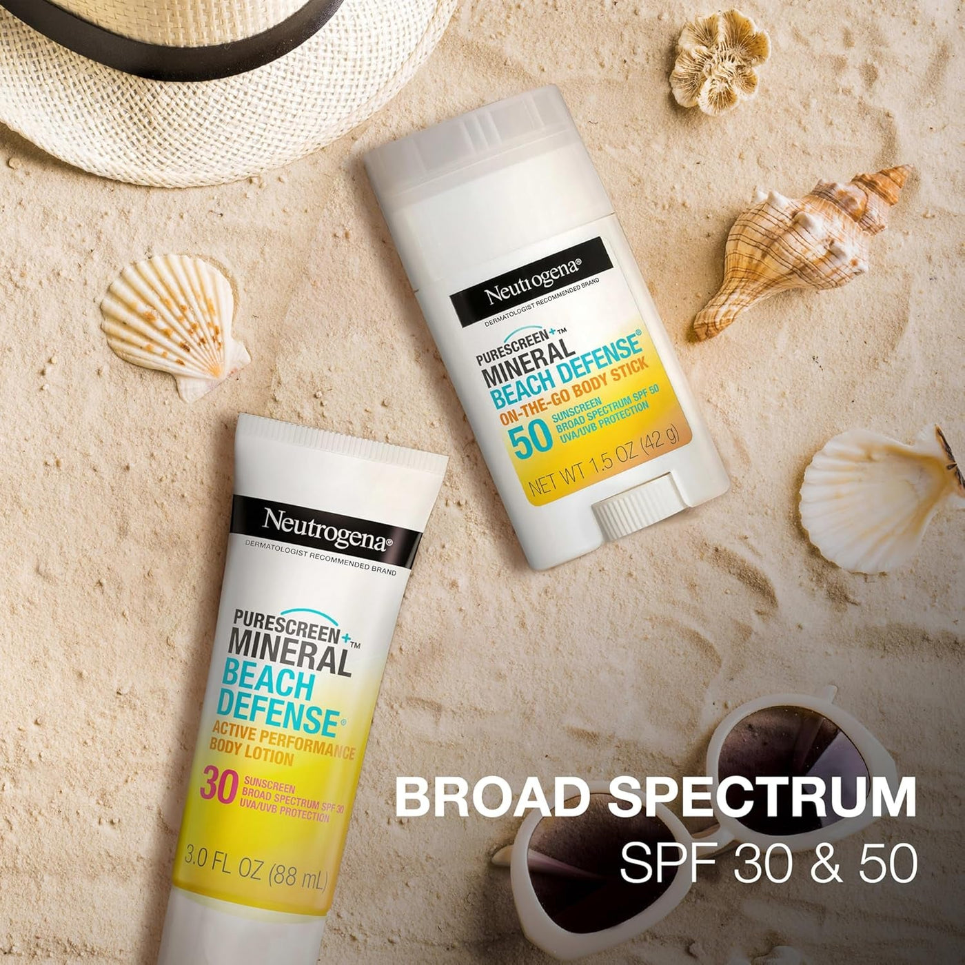 Purescreen+ Mineral Beach Defense Sunscreen Stick SPF 50