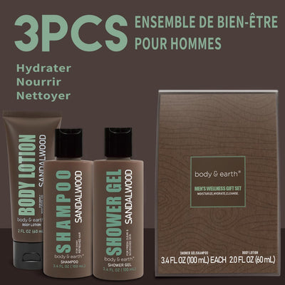 Sandalwood Men's Bath Set