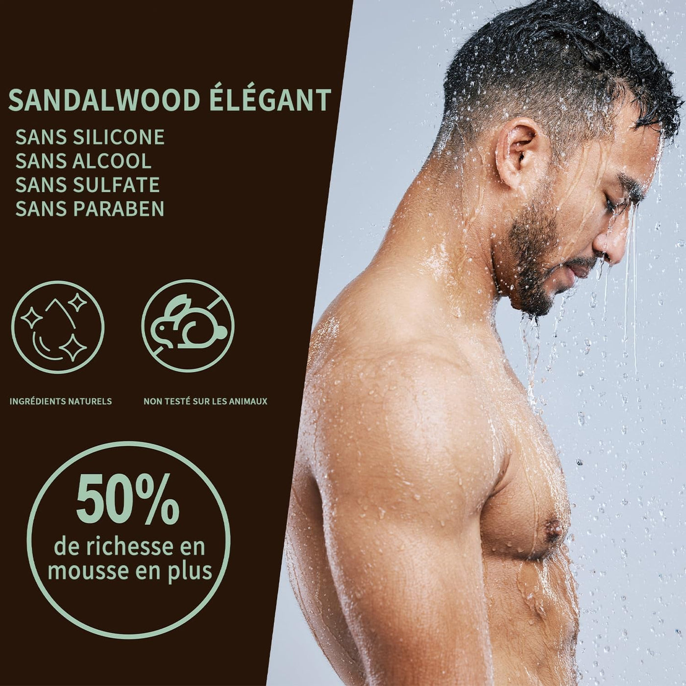 Sandalwood Men's Bath Set