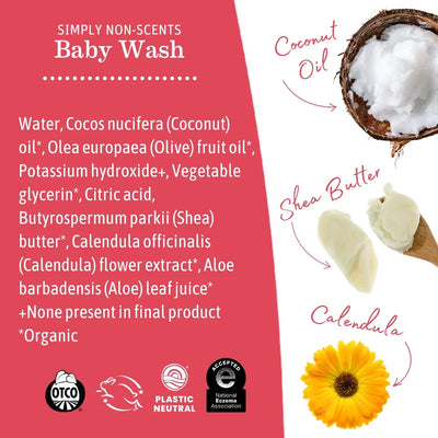 Earth Mama Simply Non-Scents Baby Wash