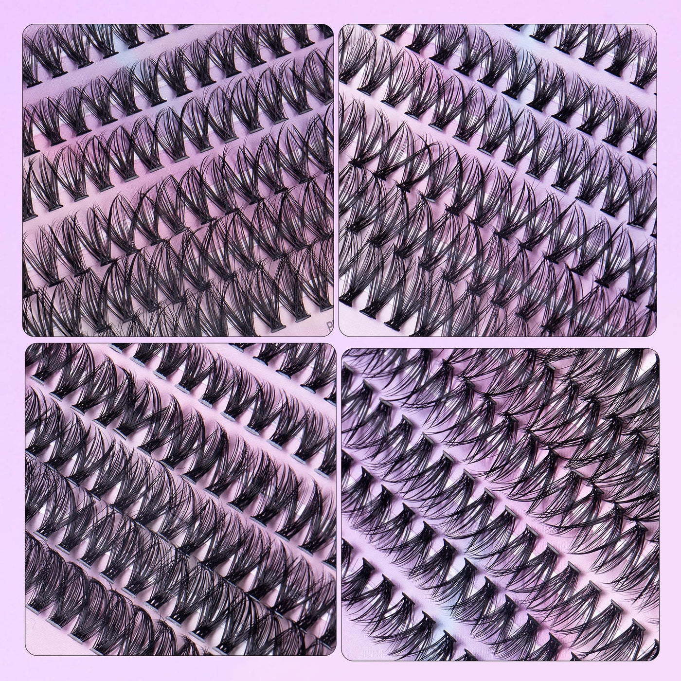 DIY Cluster Lash Extensions Set