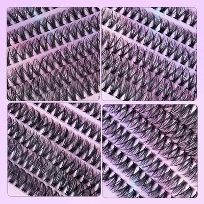 DIY Cluster Lash Extensions Set