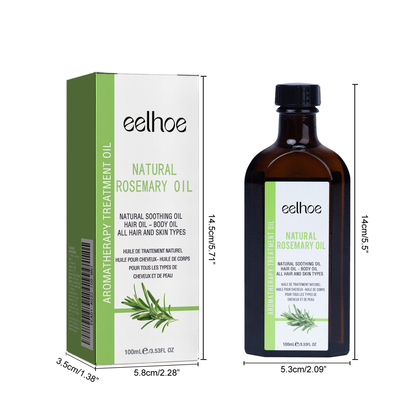 EELHOE Rosemary Hair Growth Oil