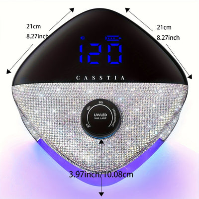 Rechargeable Cordless UV LED Nail Lamp