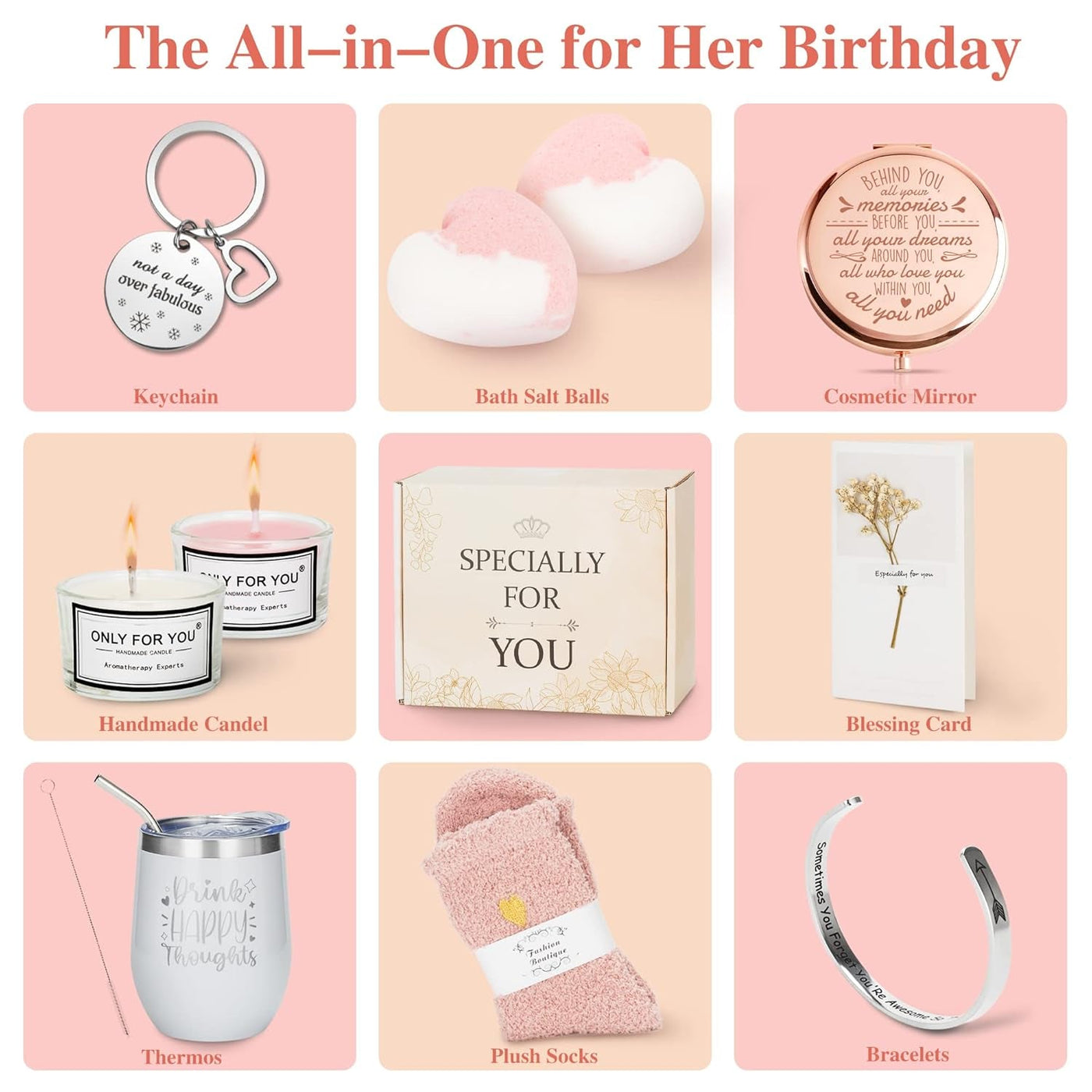 Luxury Birthday Gift Basket for Women