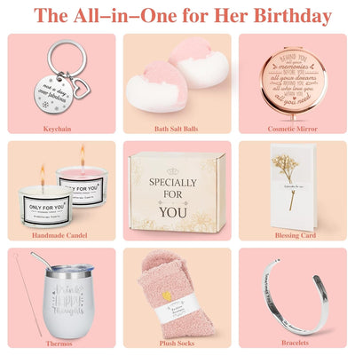 Luxury Birthday Gift Basket for Women