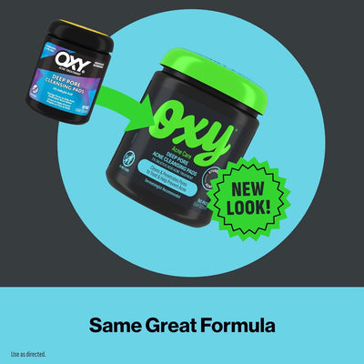 Oxy Deep Pore Acne Facial Cleansing Pads
