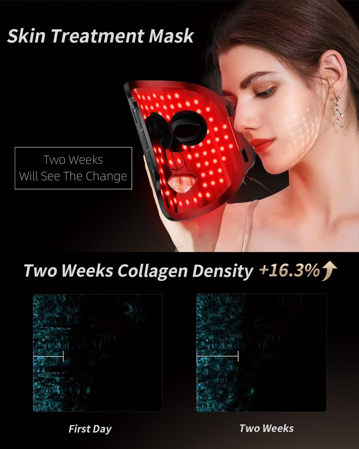 7-Color LED Facial Mask
