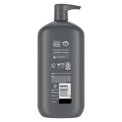 Exfoliating Deep Clean Face & Body Wash for Men Citrus + Cedarwood, 30 Oz
