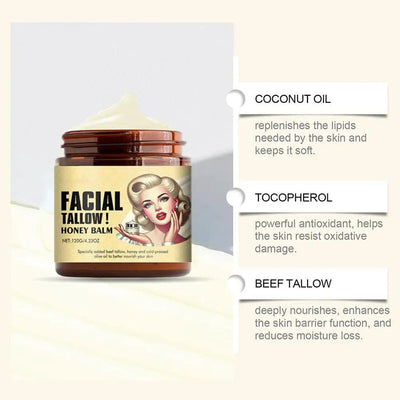 Whipped Beef Tallow & Honey Balm