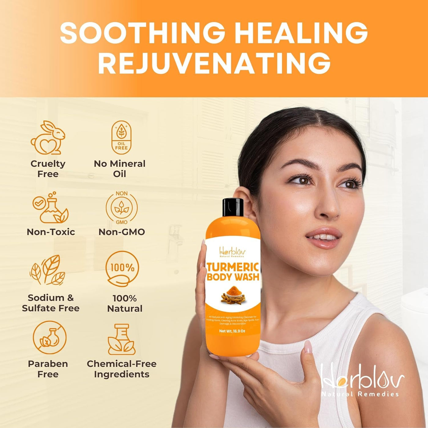 Herblov Turmeric Body Wash