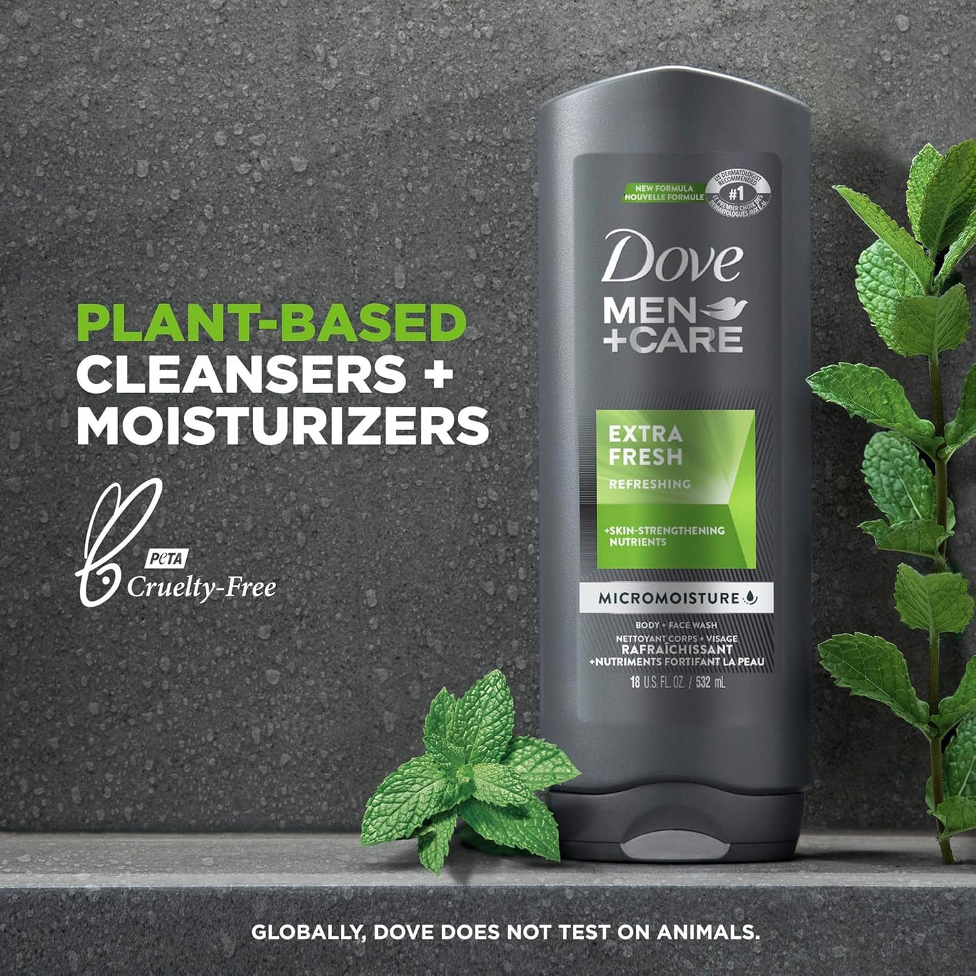 Dove Men+Care Body Wash Extra Fresh
