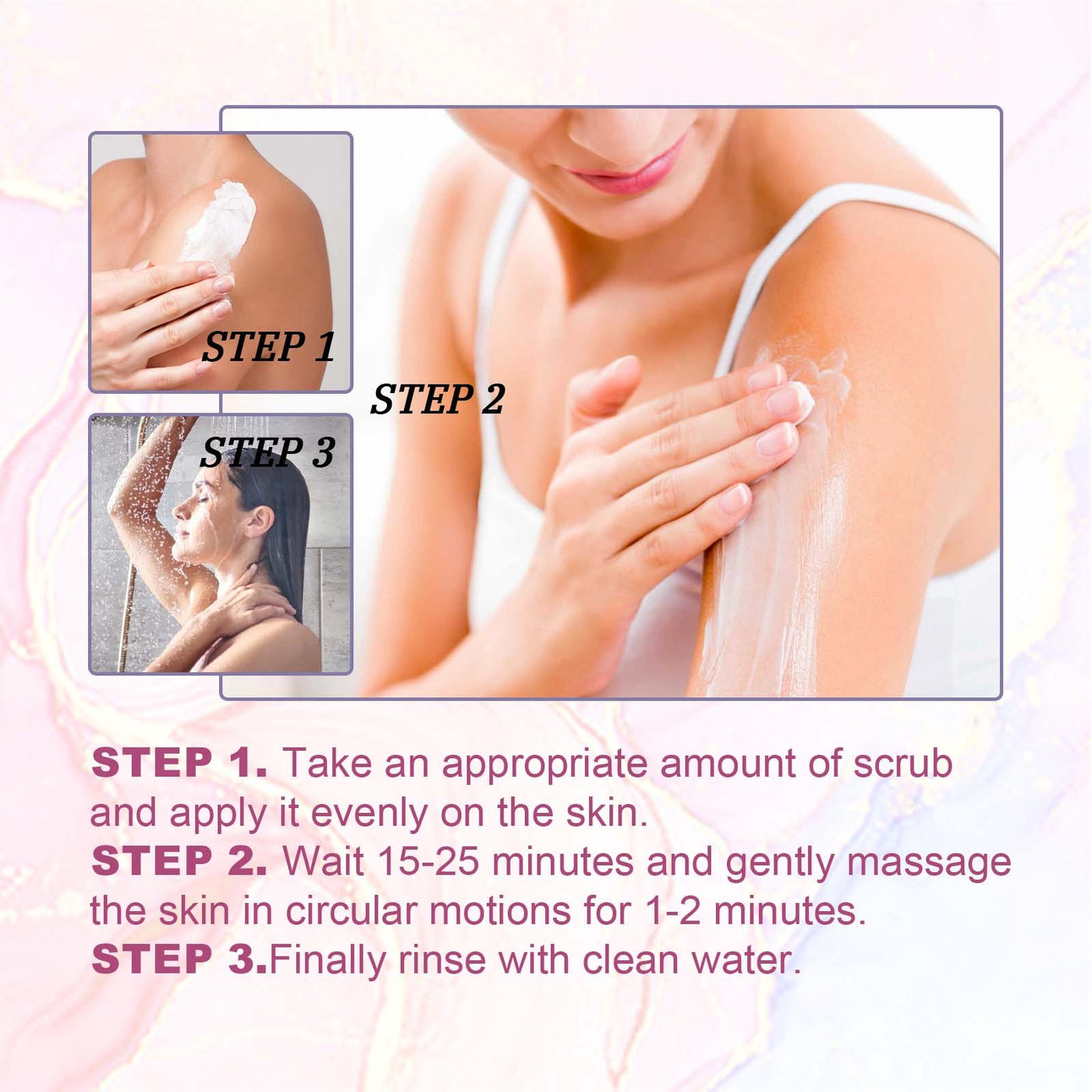 OceAura Blueberry Whipped Body Scrub