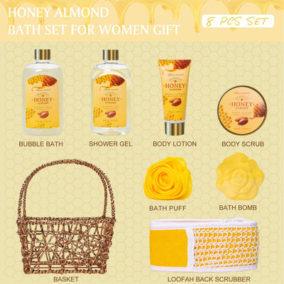 Honey Almond Gift Basket