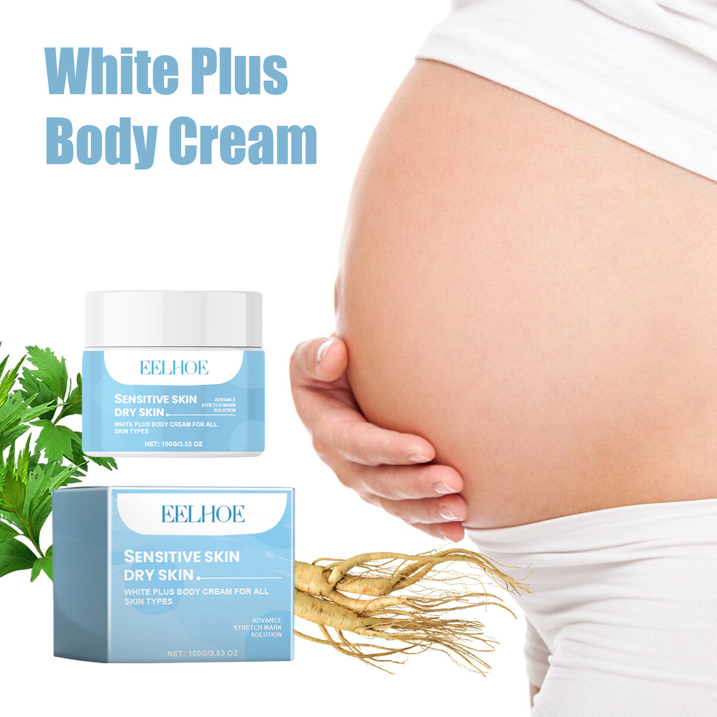 EELHOE White Plus Collagen Firming Body Cream 