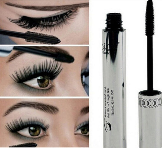 Long Curling Black Fiber Mascara 