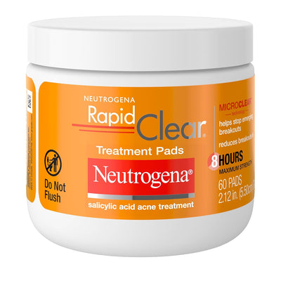 Neutrogena Rapid Clear Acne Face Pads 