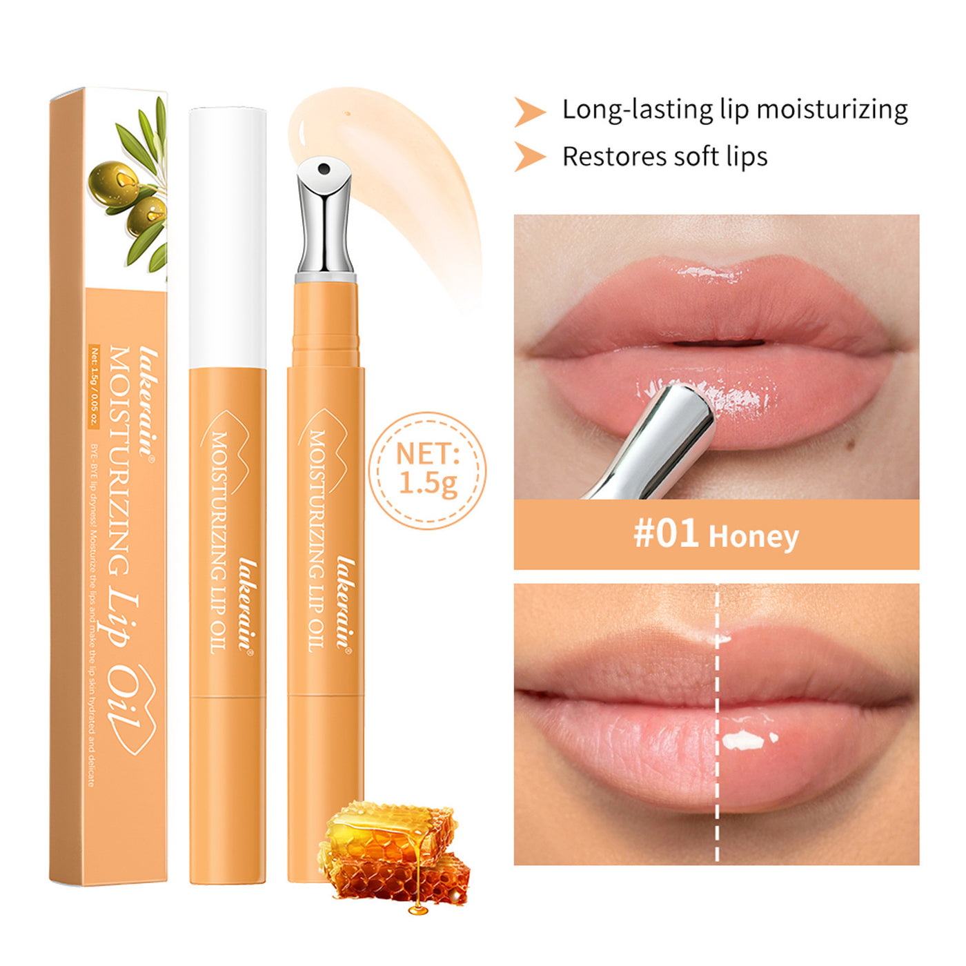 Nourishing Moisturizing Lip Gloss & Balm for Full, Soft Lips