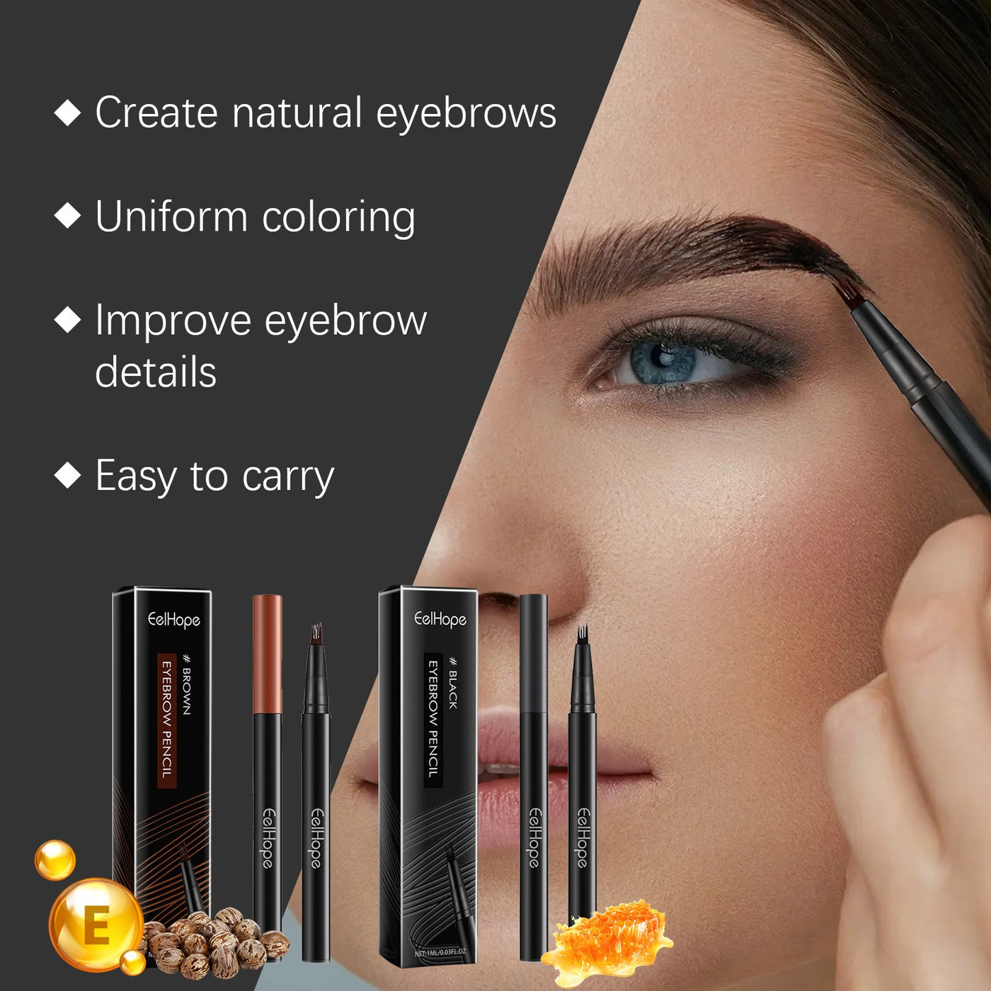 Eel Hope Waterproof Eyebrow Pencil