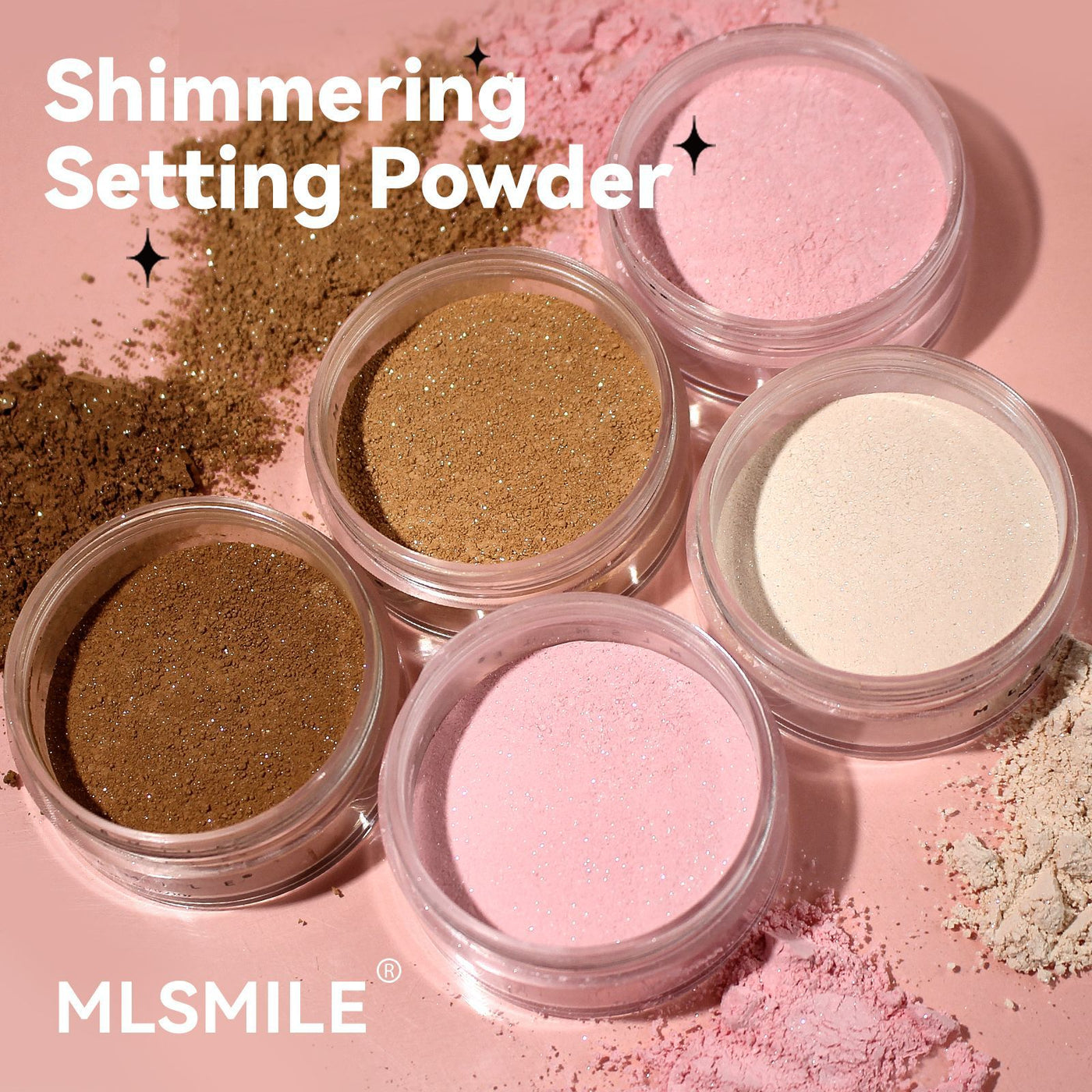 MLSMILE Shimmering Setting Powder