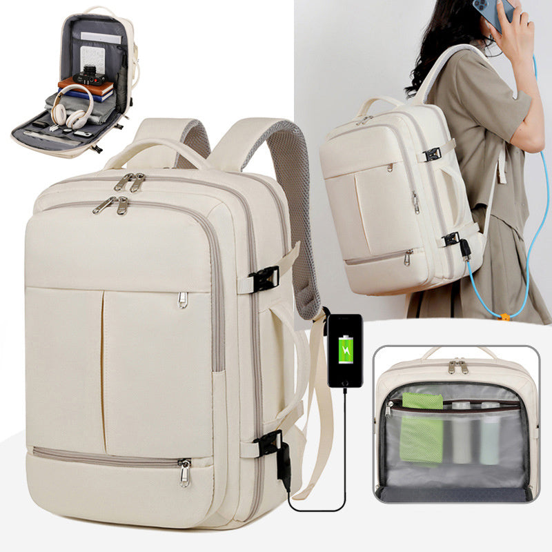 Versatile Large Capacity Laptop Backpack for Men & Women