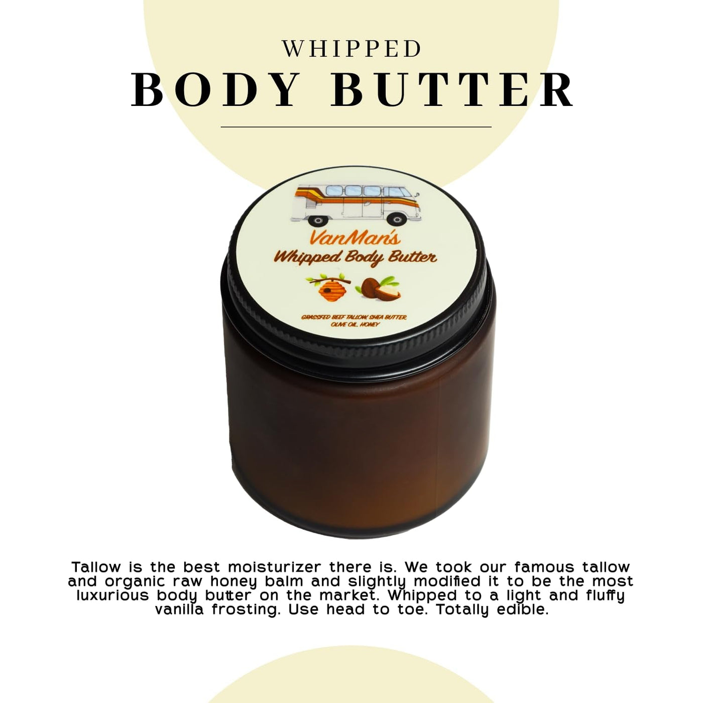 Vanman’s Whipped Tallow Body Butter