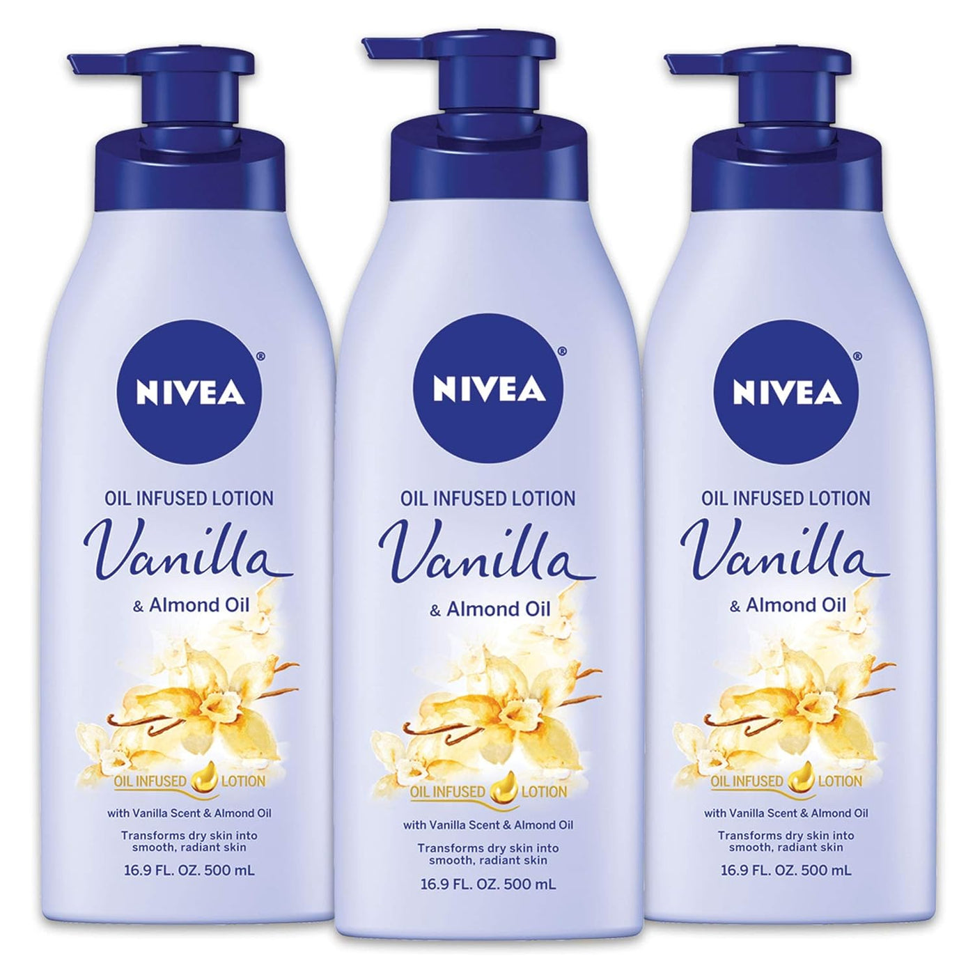 Nivea Oil Infused Vanilla & Almond Oil Body Lotion