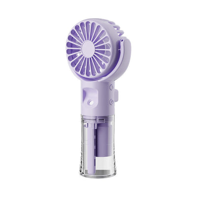 Portable 4-Speed Handheld Misting Fan