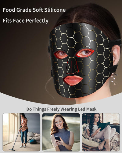 7-Color LED Facial Mask